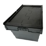 Caisse de transport Vogue noire 600 x 400 mm – vue 5