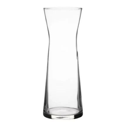 Carafes coniques Olympia – 1 L – Lot de 6 – Verre – Base lestée – Bord roulé