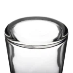 Carafes coniques Olympia – 1 L – Lot de 6 – Verre – Base lestée – Bord roulé