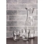 Carafe en verre Olympia 1 litre à rebord renforcé – vue 6