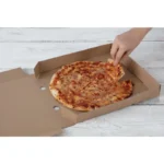 Cartons à pizza kraft Fiesta Compostable de 30 cm – vue 6