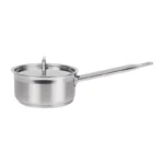 Casserole inox avec couvercle Nisbets Essentials – 160 mm – 1,5 L – Induction – vue 2
