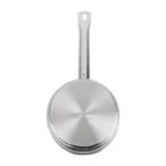 Casserole inox avec couvercle Nisbets Essentials – 160 mm – 1,5 L – Induction – vue 4
