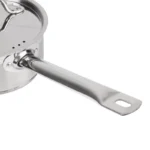 Casserole inox avec couvercle Nisbets Essentials – 160 mm – 1,5 L – Induction – vue 6