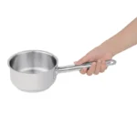 Casserole inox Vogue – 140 mm – 900 ml – Fond aluminium 6 mm – Induction – vue 2