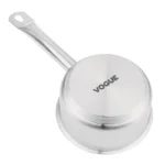Casserole inox Vogue – 140 mm – 900 ml – Fond aluminium 6 mm – Induction – vue 4