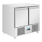 Comptoir à salade réfrigéré Polar Série U – 2 portes – 257 L – 903 mm – Classe A+
