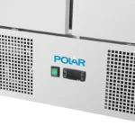 Comptoir à salade réfrigéré Polar Série U – 2 portes – 257 L – 903 mm – Classe A+