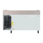 Comptoir à pizza réfrigéré 2 portes Polar Série U – Plan en granit – 428 L – 1510 mm – Classe A