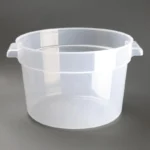 Conteneur alimentaire rond Vogue – 10 L – Polypropylène transparent