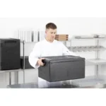 Conteneur isotherme Vogue EPP GN 1/1 noir 46 L – vue 10