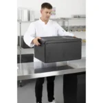 Conteneur isotherme Vogue EPP GN 1/1 noir 46 L – vue 8