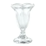 Coupes à dessert hautes Olympia – 185 ml – Lot de 6 – Verre pressé – Forme élancée