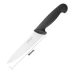 Couteau de cuisine Hygiplas manche noir lame 157 mm – vue 5