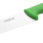 Couteau de cuisine Hygiplas manche vert lame 218 mm – vue 3
