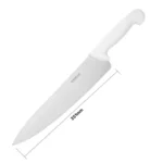 Couteau de cuisine Hygiplas manche blanc lame 255 mm – vue 5