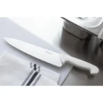 Couteau de cuisine Hygiplas manche blanc lame 255 mm – vue 6