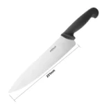 Couteau de cuisine Hygiplas manche noir lame 255 mm – vue 5
