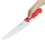 Couteau de cuisine Hygiplas manche rouge lame 255 mm – vue 2