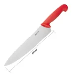 Couteau de cuisine Hygiplas manche rouge lame 255 mm – vue 5