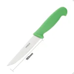 Couteau à légumes Hygiplas manche vert lame 105 mm – vue 5