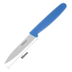 Couteau d’office Hygiplas manche bleu lame 75 mm – vue 5