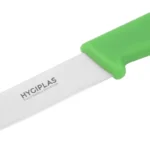 Couteau d’office Hygiplas manche vert lame 75 mm – vue 3