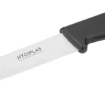 Couteau d’office Hygiplas lame droite 75 mm manche noir – vue 3