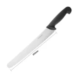 Couteau à pâtisserie dentelé Hygiplas noir 250 mm – vue 5