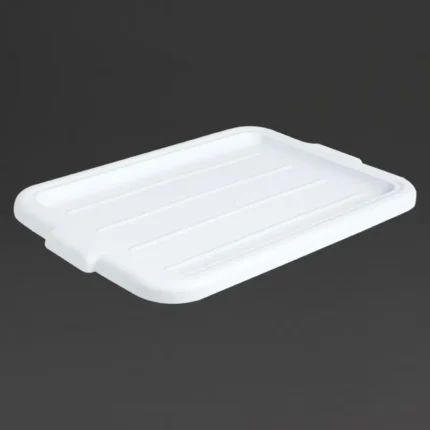 Couvercle pour conteneur alimentaire Vogue 26 L – Empilable – Blanc