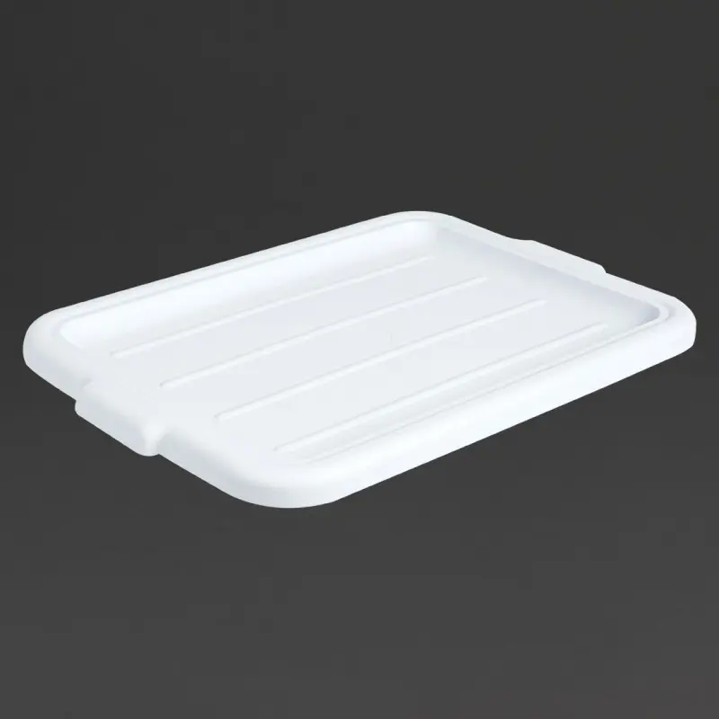 Couvercle pour conteneur alimentaire Vogue 26 L – Empilable – Blanc Couvercle pour conteneur alimentaire Vogue 26 L – Empilable – Blanc
