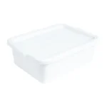 Couvercle pour conteneur alimentaire Vogue 26 L – Empilable – Blanc – vue 4