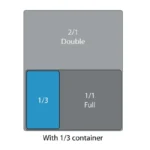 Couvercle hermétique Cambro GN 1/3 translucide – vue 7
