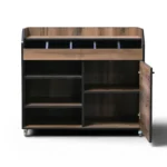Desserte de service Goldinox 1100 mm en bois décor Baroque, porte à fermeture douce – vue 4