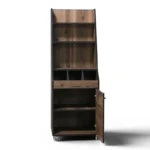 Desserte compacte à service haut Goldinox en bois décor Baroque, hauteur 1500 mm – vue 4