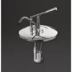 Distributeur de sauce à levier Schneider de 10 litres avec pompe inox – vue 2