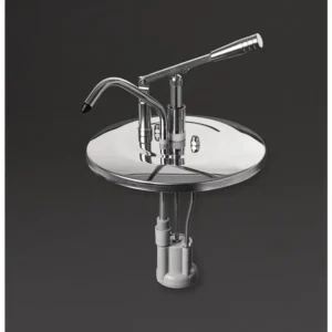 Distributeur de sauce à levier Schneider de 10 litres avec pompe inox – vue 2