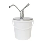 Distributeur de sauce à levier Schneider de 10 litres avec pompe inox – vue 4