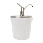 Distributeur de sauce à levier Schneider de 10 litres avec pompe inox – vue 5