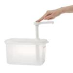 Distributeur de sauce à pompe Araven GN 1/4 de 4,3 litres – vue 5