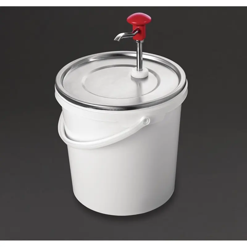 Distributeur de sauce à pompe Schneider de 10 litres