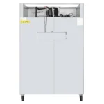 Double armoire réfrigérée positive Polar Série G – 4 portillons – 1152 L – GN 2/1 – Inox