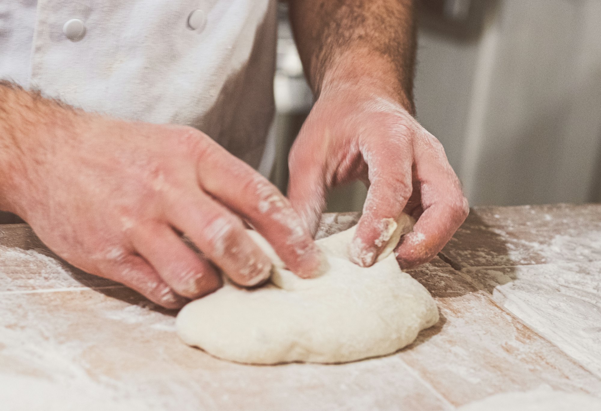 Pétrissage de la pâte