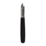 Éplucheur Vogue à lame fixe inox et manche noir – vue 2