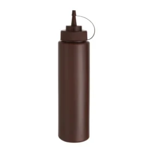 Grand flacon distributeur de sauce Vogue marron de 994 ml