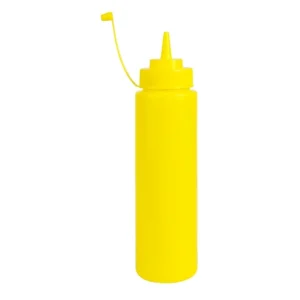 Flacon distributeur de sauce Vogue jaune de 681 ml – vue 2