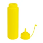 Flacon distributeur de sauce Vogue jaune de 681 ml – vue 3