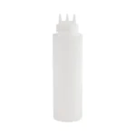 Flacon à sauce souple Vogue 3 embouts 908 ml transparent