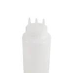 Flacon à sauce souple Vogue 3 embouts 908 ml transparent – vue 3