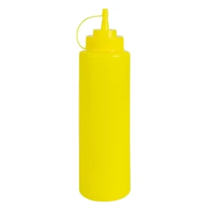 Flacon à sauce Vogue 994 ml jaune grand format